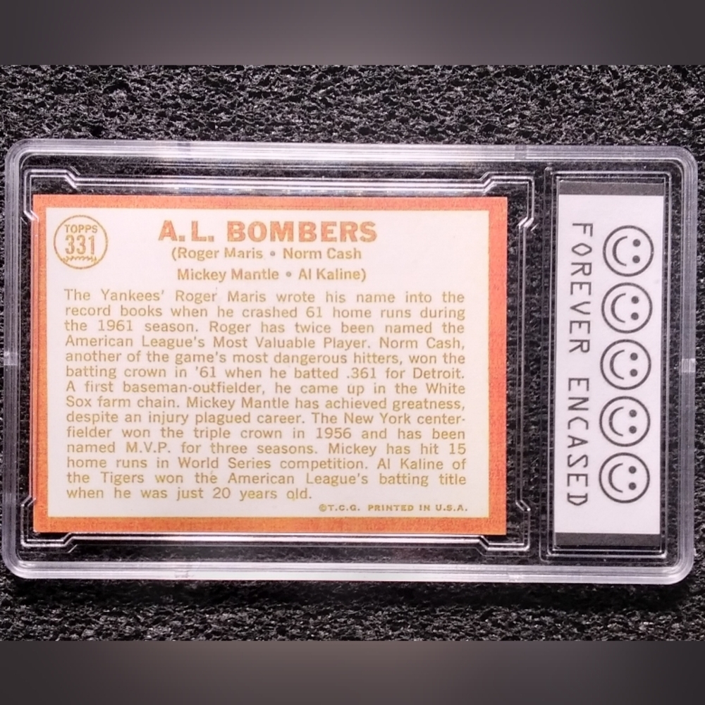 Mickey Mantle Vintage Baseball Card Graded 10 Gem Mint Condition - Picture 2 of 2